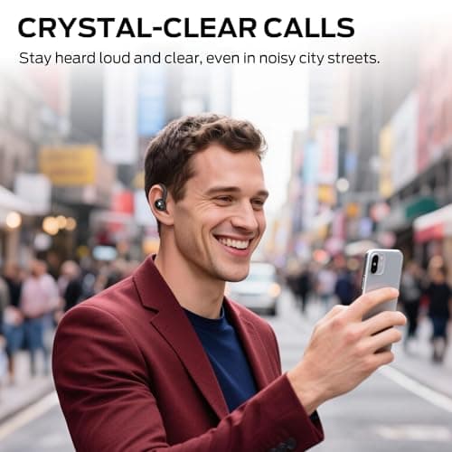 Monster N-Lite 296 Wireless Earbuds, Sports Earbuds with Earhooks, Noise Cancelling Headset, Stereo Deep Bass Over Ear Buds 48H Playtime, IPX6 Waterproof Earphones for Sports/Running/Workout 8