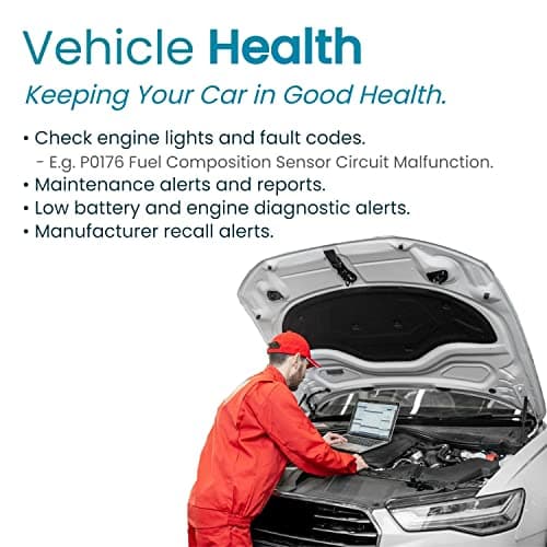 Vyncs - GPS Tracker for Vehicles, [No Monthly Fee], 4G LTE, Vehicle Location, Trip History, Driving Alerts, GeoFence, Fuel Economy, OBD Fault Codes, USA-Developed, Family or Fleets 5