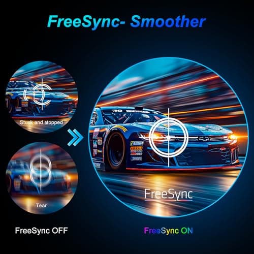 WUAWE Portable Monitor 16" 16:10 IPS Travel Monitor for Laptop, 100% sRGB Control USB-C HDMI,HDR Freesync Display, Plug&Play for Phone PS5 Switch (2.5K|144HZ, Black, 16inch) 6