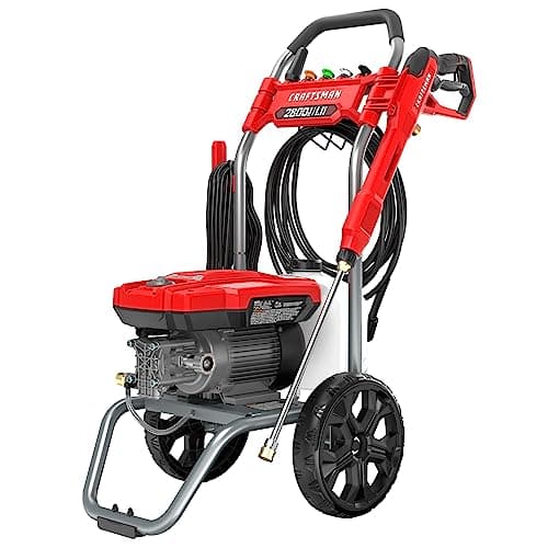 CRAFTSMAN Electric Pressure Washer, Cold Water, 2,800 MAX PSI (CMEPW2800)