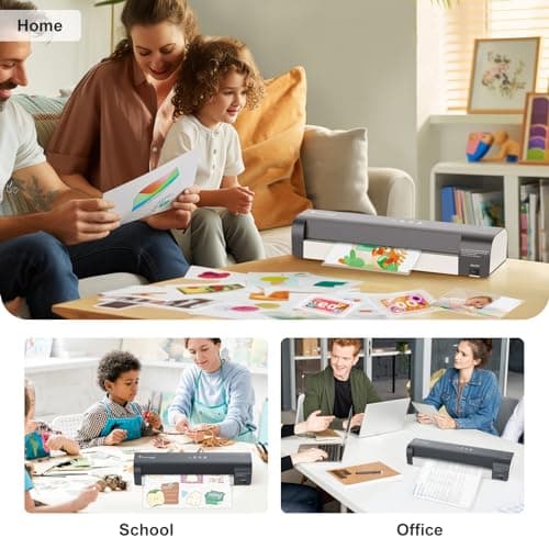 Bonsaii Laminator, 13 Inch 7-in-1 Thermal Laminator Machine with Never Jam Technology, with 40 Laminting Sheets for Home, Office, and Classroom Organization Supplies 9