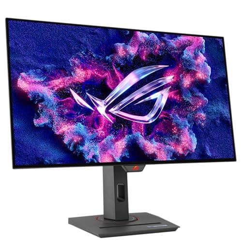 ASUS ROG Strix 27” 1440P OLED Gaming Monitor (XG27AQDMG) - QHD, Glossy OLED, 240Hz, 0.03ms, Custom Heatsink, Anti-flicker,Uniform Brightness, G-SYNC Compatible, 99% DCI-P3, DisplayWidget, 3yr warranty 9