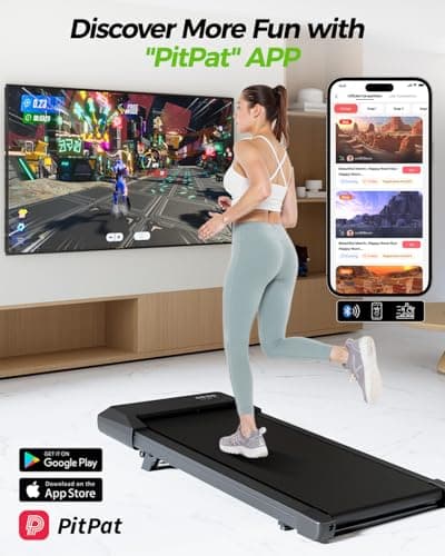 SupeRun Walking Pad with Incline, 3 in 1 Under Desk Treadmill, Portable Compact Treadmill with Remote Control LED Display, 2.5 HP Quiet Walking Jogging Machine for Office Home Use, 300 Lbs Capacity 8