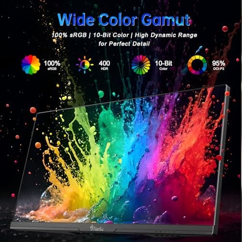 ETiansu 28 Inch 4K UHD 3840x2160 144Hz Gaming Computer Monitor,1ms IPS PC Screen,AMD FreeSync Premium,125% sRGB,95% DCI-P3,Monitor with Speaker,HDMI2.1,Height Adjustable,TS2700 3