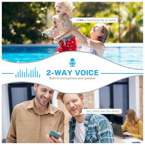 ILWUT 2K Light Bulb Security Camera 5G&2.4Ghz WiFi Security Cameras Wireless Outdoor Indoor,Cameras for Home Security,AI WiFi Camera,US-Based Cloud Storage,911 Emergency Dispatch(2Pack) 6