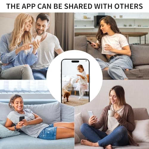 QETATIY 2.4G/5G WiFi Security Camera, 4K Body Camera Charger, Nanny Cam with 160° Wide Angle, Night Version, Motion Detection, Mini Cameras for Home Security 8