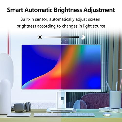 INNOCN 27" Mini LED 4K Monitor, HDR1000, 99% DCI-P3 99% sRGB, 1.07B Colors, IPS, USB-C, HDMI 2.1, DP, Speakers, Auto Brightness, Height Adjustable, Mountable, White 6