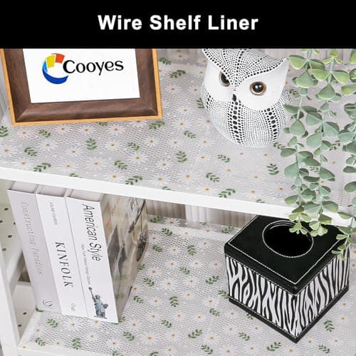 Cooyes Shelf Liner – Premium Non-Adhesive Cabinet & Drawer Liner for Kitchen – Waterproof Shelf Paper with Modern Pattern – Durable EVA Cabinet Mat – Easy to Cut （12" W x 120" L） 8