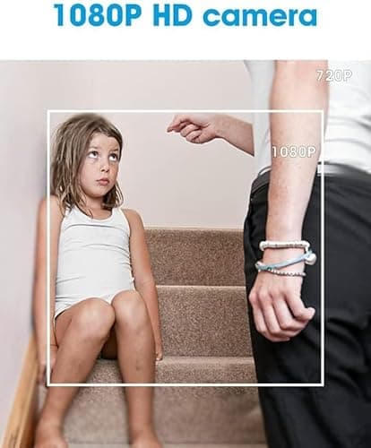 Kestanlora 1080P Wireless Cameras Mini Small Security Wall Outlet WiFi Camera Indoor Camera for Home Security【Upgraded】 8