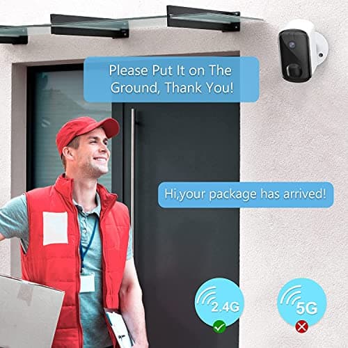 LaView 3MP Wireless Camera for Home/Outdoor Security (2 Pack), 2K Battery Powered WiFi Camera with Night Vision, 270-Day Battery Life, AI Human Detection, 2 Way Audio, Siren, IP66, Works with Alexa 8