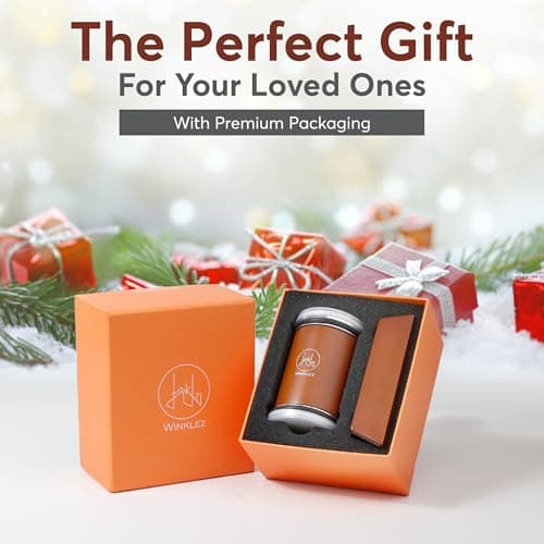 Rolling Knife Sharpener with Diamond and Ceramic Discs, Kitchen Knife Sharpener with 15° & 20° Magnetic Angles, Strong Knife Sharpening Kit (Brown) 8