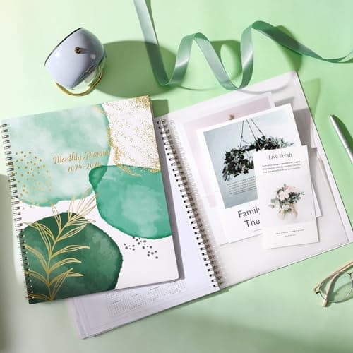 2024-2026 Monthly Planner - 24-Month Planner with Ample Blocks and 24 Monthly Tabs. Flexible Cover, Perfect Organizer 7