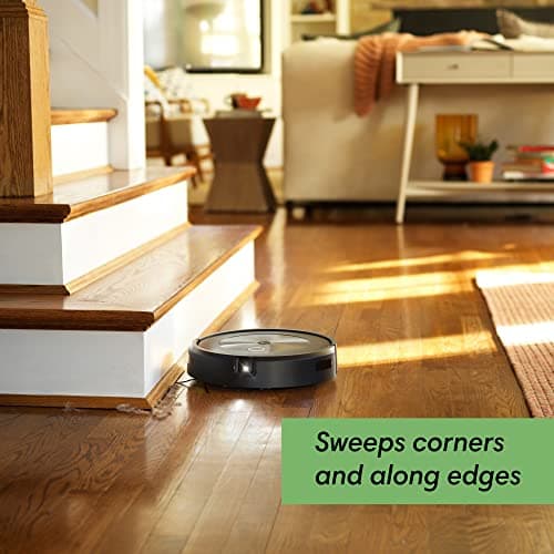 iRobot Roomba j7 (7150) Wi-Fi Connected Robot Vacuum - Identifies and avoids Obstacles Like pet Waste & Cords, Smart Mapping, Works with Alexa, Ideal for Pet Hair, Carpets, Hard Floors, Roomba J7 10
