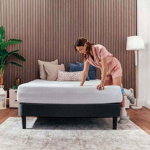 Nestl Green Tea Queen Mattress 12 Inch - Cooling Graphite Memory Foam Mattress Queen Size, Fiberglass Free Queen Mattress in A Box, Pressure Relief Supportive Bed in A Box, CertiPur-US Certified