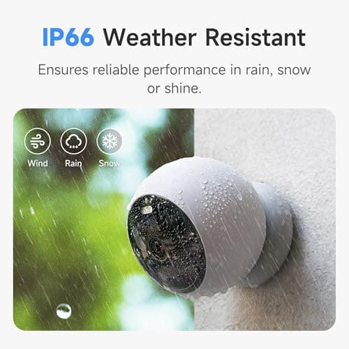 Noorio 1080P Security Cameras Wireless Outdoor, Battery Powered Motion Detection Spotlight Siren Alarm Indoor Home Camera, Color Night Vision, Waterproof, Built-in 8GB Storage, 2-Way Audio 5