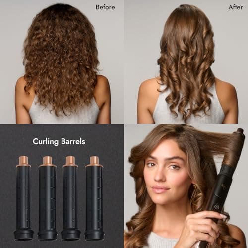 ion Luxe 8In1 Airstyler Pro, Interchangeable Hair Dryer & Curler for All Hair Types 7