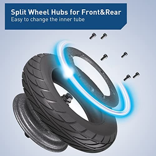 Hiboy S2 MAX Electric Scooter, 40.4 Mi Long Range & 19 MPH, 650W MAX Motor Power, 10'' Pneumatic Tires, Split Hub Set, Dual Braking System and Cruise Control, Foldable Commuter E-Scooter 8