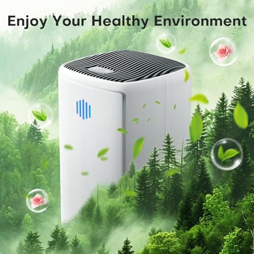 Dehumidifier,TABYIK 38OZ,Small,Quiet, Energy-Saving Dehumidifier with Auto Shut Off, for Bathrooms, Closets, and RVs 8