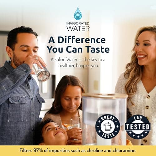 Invigorated Water Alkaline Water Purification Unit, White, Plastic, pH001 Filter Included, Convenient Anti-Slip Design 9