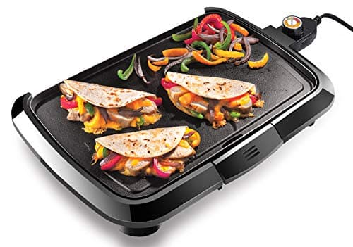 Chefman Electric Griddle, Fully Immersible and Dishwasher Safe Features, Adjustable Temperature Control Allows for Versatile Cooking and Removable Slide-out Drip Tray for Easy Cleaning, Black 6