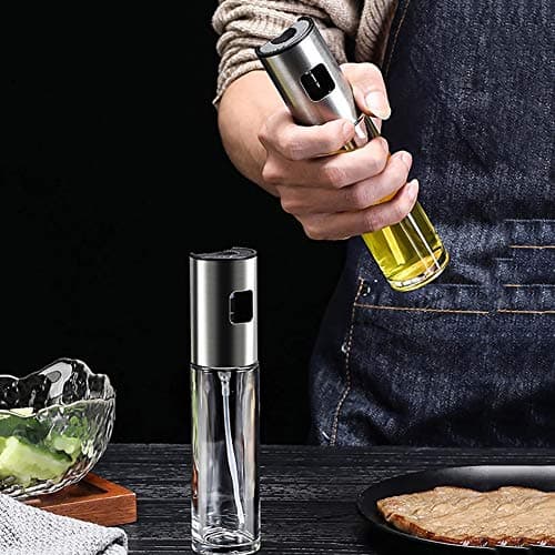ZEREOOY Oil Sprayer for Cooking Olive Oil Sprayer Mister for Air Fryer Vegetable Vinegar Oil Portable Mini Kitchen Gadgets for Baking,Salad,Grilling,BBQ,Roasting(1 Pack) 5