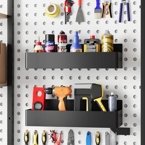 Mystozer Magnetic Spice Rack for Refrigerator, Kitchen Organizer and Storage Shelf, Black (4 Pack)… 7