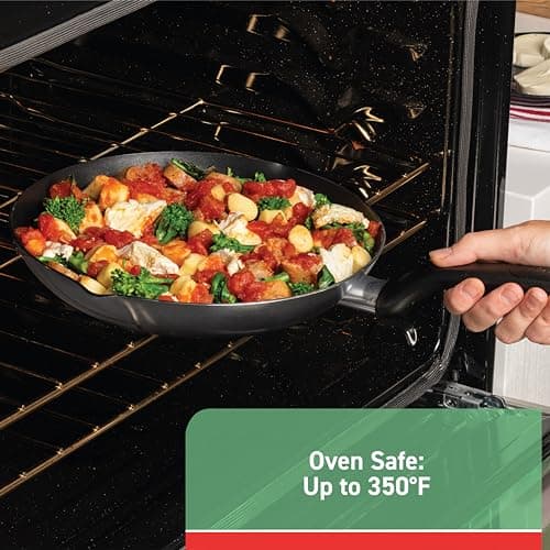 T-fal Specialty Nonstick Handy Pot with Glass Lid 3 Quart Oven Safe 350F Cookware, Pots and Pans, Dishwasher Safe Black 5