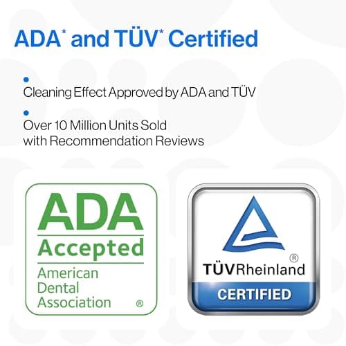 usmile Y10 PRO Rechargeable Electric Toothbrush with Smart Display, Missed Spot Detection, Pressure Sensor, 180-Day Battery Life, IPX8 Waterproof, Travel-Friendly with 2 Brush Heads 3