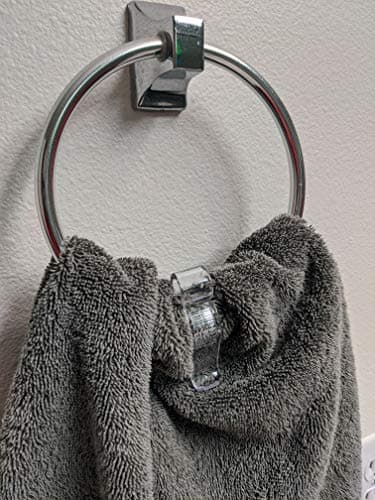 Iba Innovations Towel Clip (3-Pack) - No Fuss Hand-Towel Clip for Kitchen or Bathroom 5