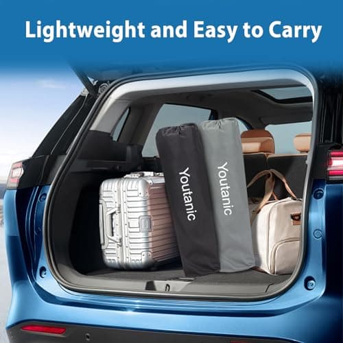 Youtanic Oversized Camping Chair, Portable Folding Camping Chairs with Side Pocket, Cup Holder and Carry Bag, Heavy Duty Outdoor Camping Chairs for Adults, Fishing, Sports, Trip, up to 400lbs, Style 1 8