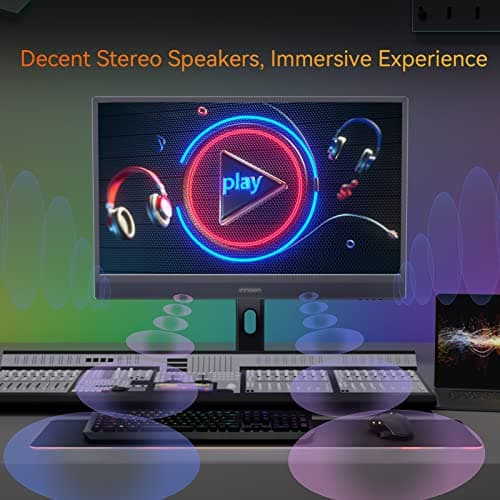 INNOCN 32" OLED 4K PC Monitor for Mac mini MacBook Air/Pro, UHD (3840 x 2160) Computer Monitor, USB C, HDR 10, 99% DCI-P3, 99% sRGB, 1M:1, Tilt/Height Adjustable Stand, VESA Mountable - 32Q1U 9