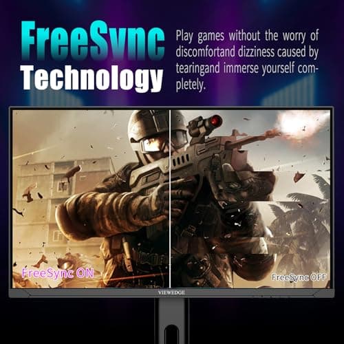 Viewedge Gaming Monitor 27 inch QHD (2560x1440p) 240Hz Computer Monitor, 1ms HDR10 IPS DisplayPort HDMI 2K Vertical Monitor, Wall Mountable Built-in Speakers 4