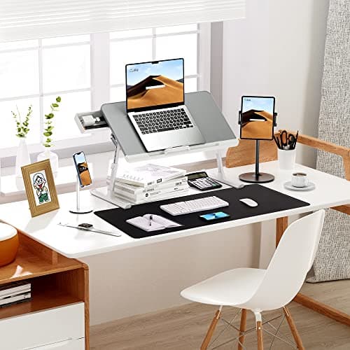 Large Desk Mat 47.2" x 17" Leather Desk Pad Protector with Natural Cork & PU Leather, Non-Slip Office Desk Mat, Large Mouse Pad, Waterproof Desk Blotter pad for Office&Home(Black) 8