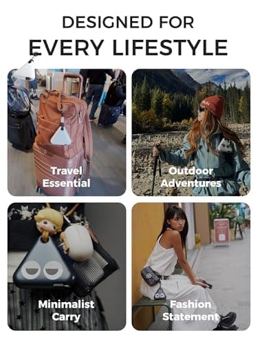 10000mAh Tape Charger, 22.5W Portable Charger Power Bank Fast Charging, USB-C in and Out Travel Essentials Battery Bank, Power Bank with Cables Compatible with iPhone 16 15 Samsung Android Phones 6