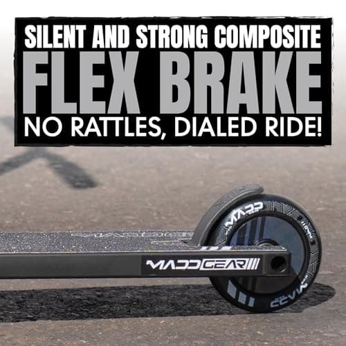 Pro Trick Stunt Scooter for Kids Ages 8-12 – Lightweight Durable 2 Wheel Freestyle Scooter for Skatepark and Street – Easy Assembly – Madd Gear MG3 6