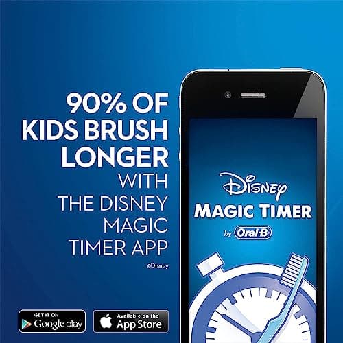 Oral-B Kids Electric Toothbrush Featuring Marvel's Spiderman, for Kids 3+ 6