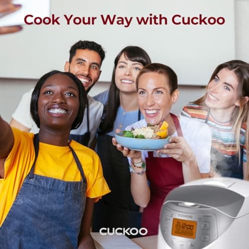 CUCKOO Micom Rice Cooker 6 Cup Uncooked / 12 Cup Cooked, Korean Fuzzy Logic Rice Cooker with Delay Timer & Keep Warm Setting, Versatile Food Steamer with Non-Stick Inner Pot, Silver (CR-0632F) 7