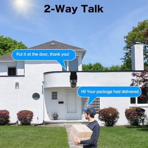 Seeborder Solar Security Cameras Wireless Outdoor, 5G/2.4G Solar WiFi Cameras for Home Security, Solar Powered Outside Camera Wireless,Human Detection, Color Night Vision, 2-Way Talk (black02) 6