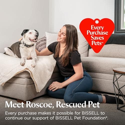 BISSELL ProHeat 2X Revolution Pet Pro Plus, 3588F, Upright Deep Cleaner, 30-minute Dry Time, Dual Dirt Lifter Powerbrush, Hose & Tool Attachment, Pet Upholstery and Tough Stain Tool Included 8