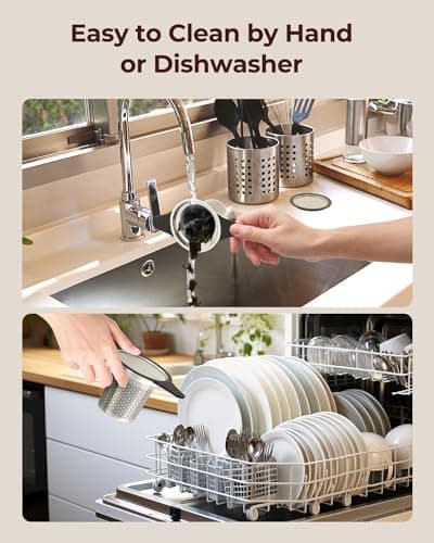 Reinmoson Extra Fine Mesh Tea Strainers & Filters for Loose Tea Single Cup, 304 Stainless Steel and Food Grade Silicone Loose Leaf Tea Steeper for Black Tea, Coffee, Rooibos, etc 5