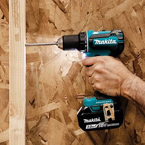 Makita XFD131 18V LXT® Lithium-Ion Brushless Cordless 1/2" Driver-Drill Kit (3.0Ah), Variable Speed 7