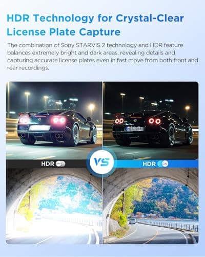 VIOFO A329 4K 60FPS Dash Cam Front and Rear, 4K+2K Dual Dash Camera for Cars, Built-in Wi-Fi 6 App Control, Dual STARVIS 2 Sensors, Support up to 4TB SSD Storage & 512GB microSD Card, 2 Channel HDR 7