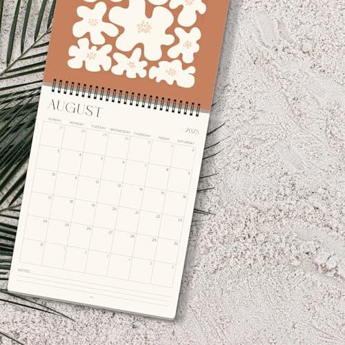 Aesthetic 2025 Wall Calendar - Runs Until December 2025 - The Perfect Matisse Style Calendar Planner for Easy Organizing 5