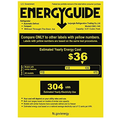 ICEJUNGLE 24" Under Counter Refrigerator, indoor and Outdoor Double Drawer Fridge, Digital Display,for Home and Commercial Use, 5.12cu.ft 9