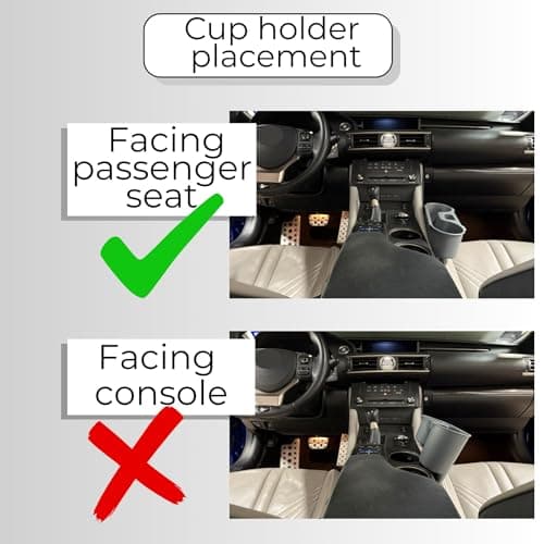 Portable Car Desk with Removable Clipboard - Fits Passenger Seat - for Laptop - Travel Desk with Drink Holder, Mobile Vehicle Desk for Professionals & Commuters, Adjustable 11.5" D x 8.5" W x 11" H 5