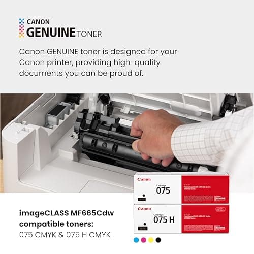 Canon Color imageCLASS MF665Cdw - Wireless Duplex Laser Printer, All-in-One with Copier, Scanner, Fax, Auto Document Feeder, 3 Year Limited Warranty, 22 PPM 6