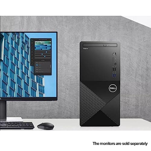 Dell Vostro 3910 Desktop Computer | 12th Gen Intel 4-Core Processor | 16GB DDR4 RAM | 256GB SSD + 1TB HDD | Intel UHD Graphics 730 | WiFi 6 | DVD-RW | Display Port | HDMI | Windows 11 Pro 5