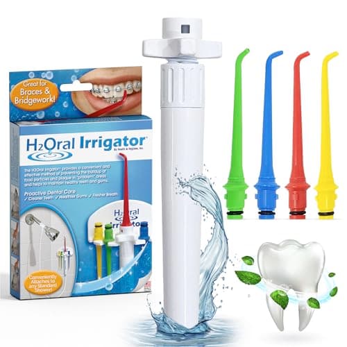 Oral Irrigator Shower Dental Care System | Advanced Shower Water Flosser for Healthy Gums and Teeth | Shower Flosser | Dental Water Flosser for Superior Dental Hygiene at Home | Made in U.S.A. 6