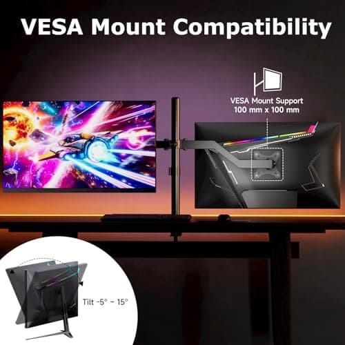 XGaming 27 Inch Curved Monitor 2K 165Hz 1500R, QHD 2560 x 1440p Gaming Computer Display, 16:9 HDMI, 1ms, FreeSync, 99% sRGB, Eye Care HDR PC Screen Built-in Speakers, VESA, Tilt Adjustable 6