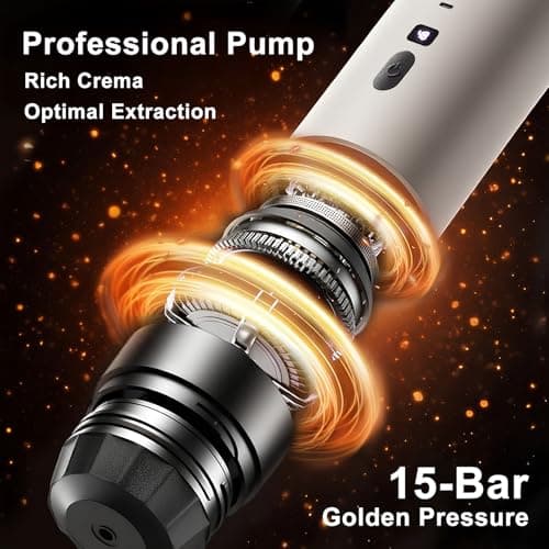 Citrigrain Portable Espresso Maker, Hands-Free Travel Coffee Makers for Camping, Car Self-Heating Espresso Machine with USB-C, With Ground Coffee & NS Capsules for RV/Office/Hiking 8